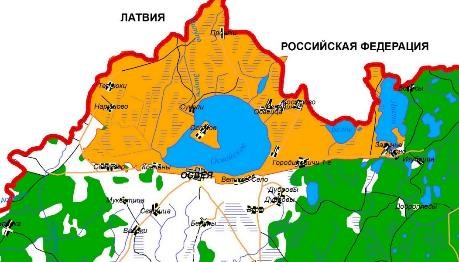 Подробная карта верхнедвинского района